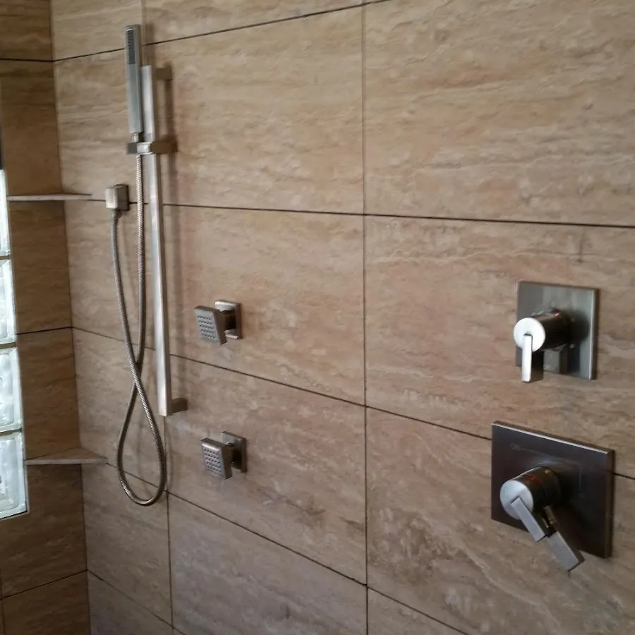 Shower fixture installation for Frozen Pipe Repair in Tanglewilde